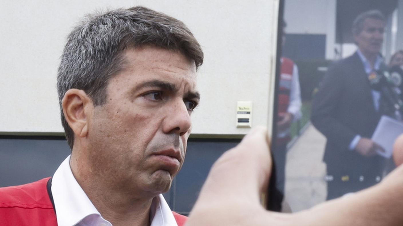 Il presidente della Comunità Valenciana, Carlos Mazón