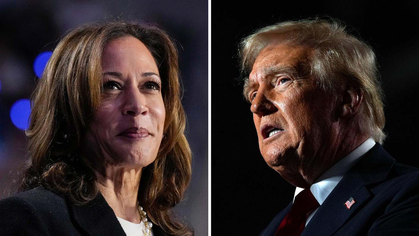 Kamala Harris e Donald Trump