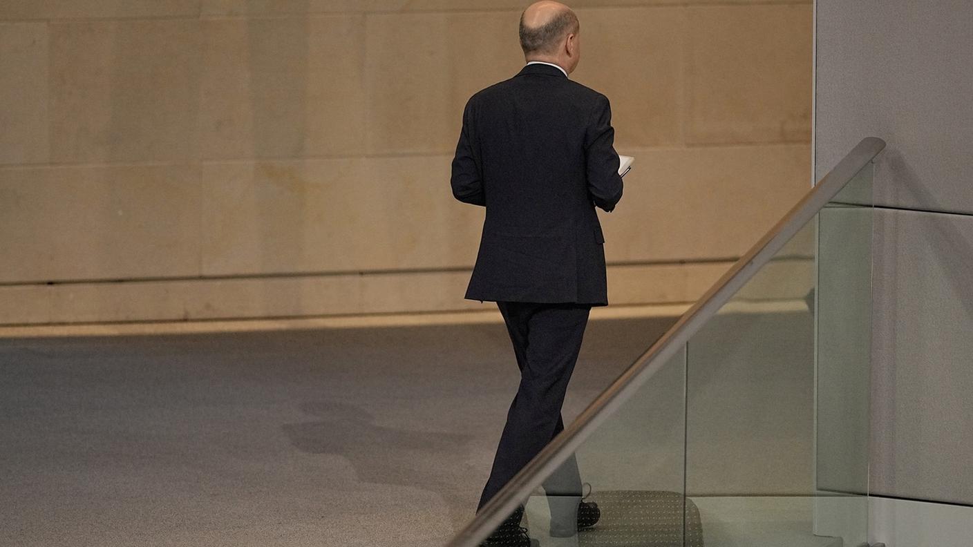 Olaf Scholz si avvia verso l'uscita