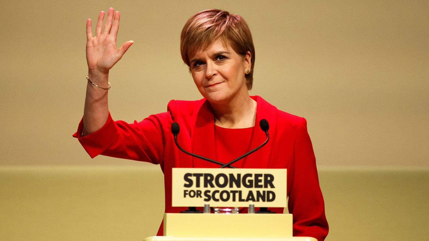 La prima ministra scozzese Sturgeon
