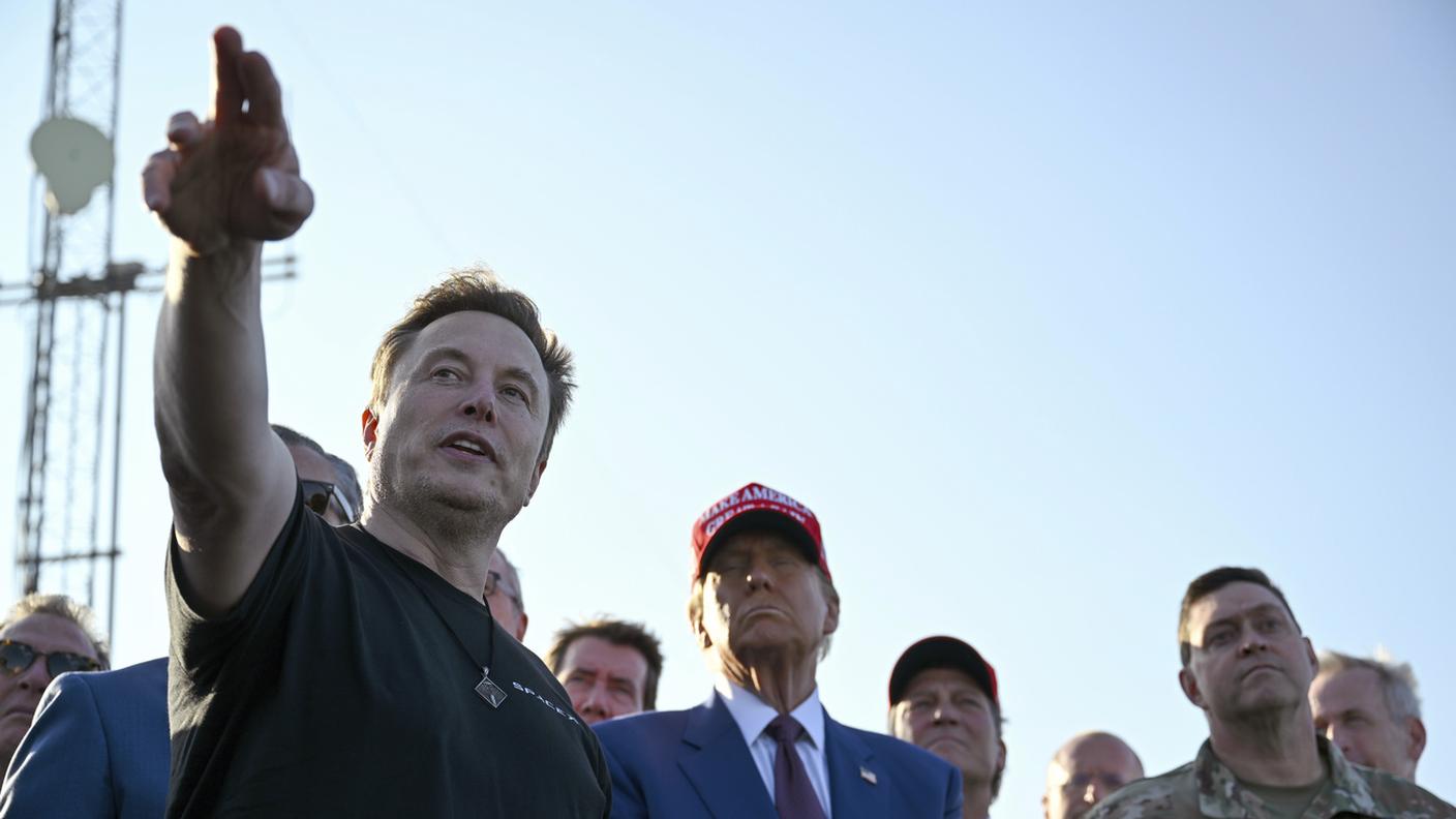 A Boca Chica c'era anche il presidente eletto Donald Trump