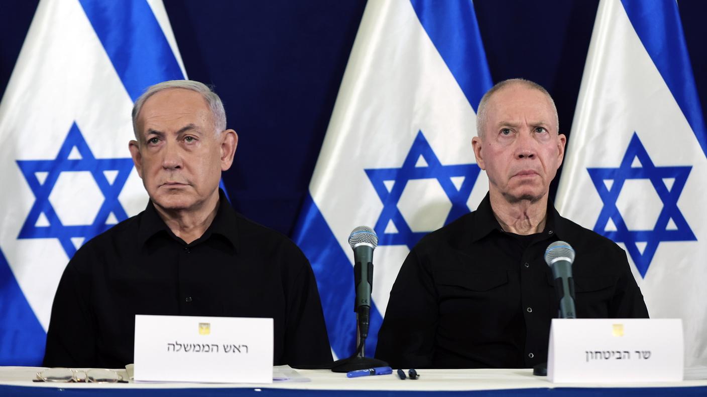 Il premier israeliano e l'ex ministro della difesa, qui in un'immagine dello scorso anno