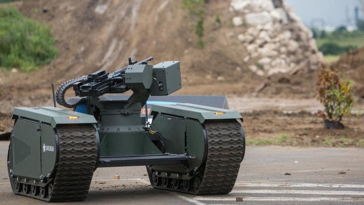 Un tank robotizzato