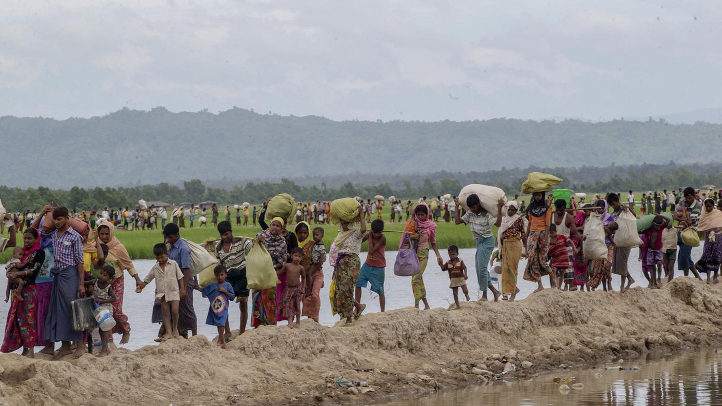 Rohingya in fuga