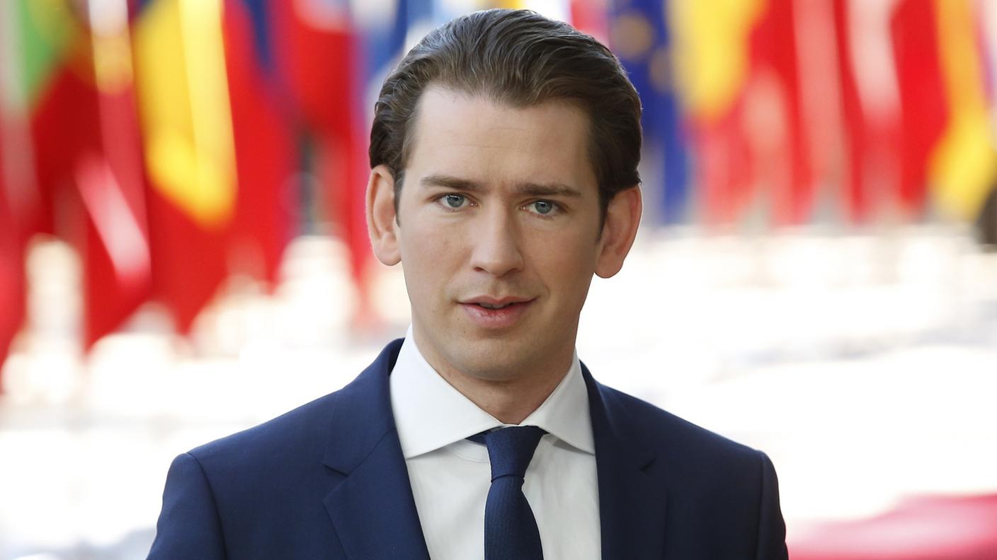Il cancelliere Sebastian Kurz