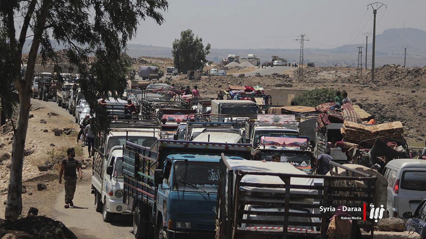 Allarme a Daraa