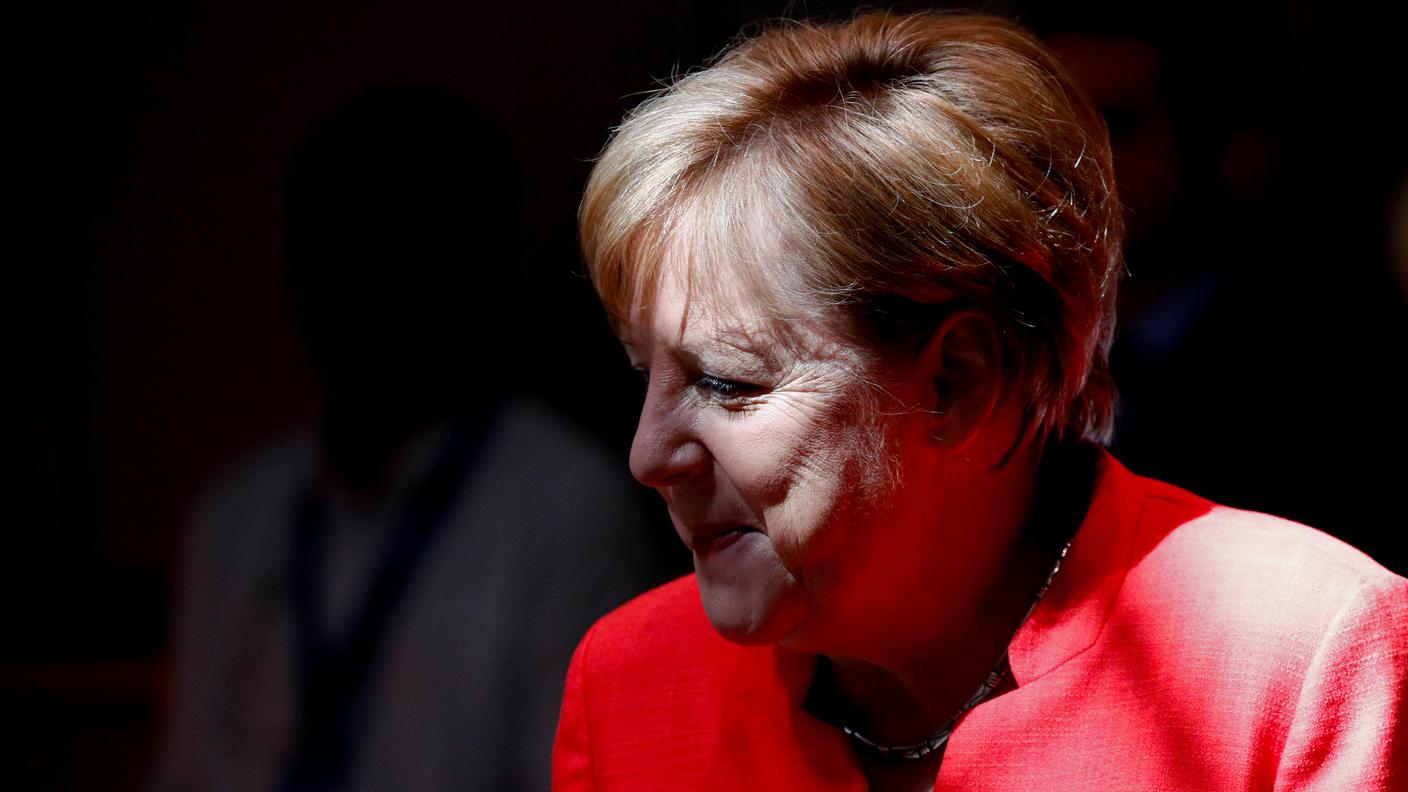 La cancelliera tedesca Angela Merkel