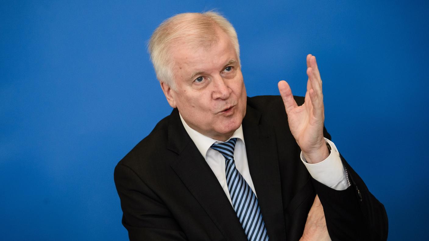 Il ministro dell'interno tedesco Horst Seehofer