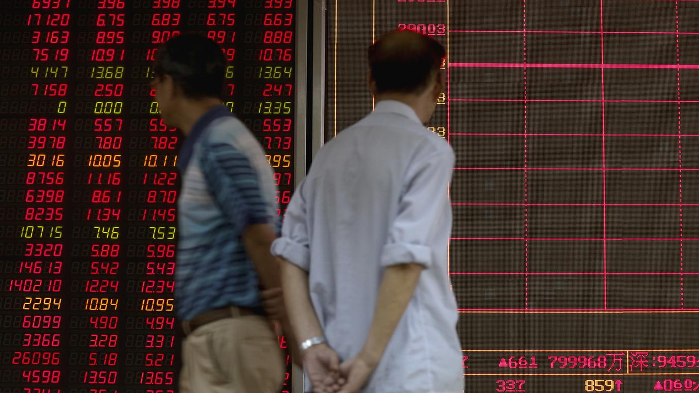 La borsa cinese ha aperto in calo