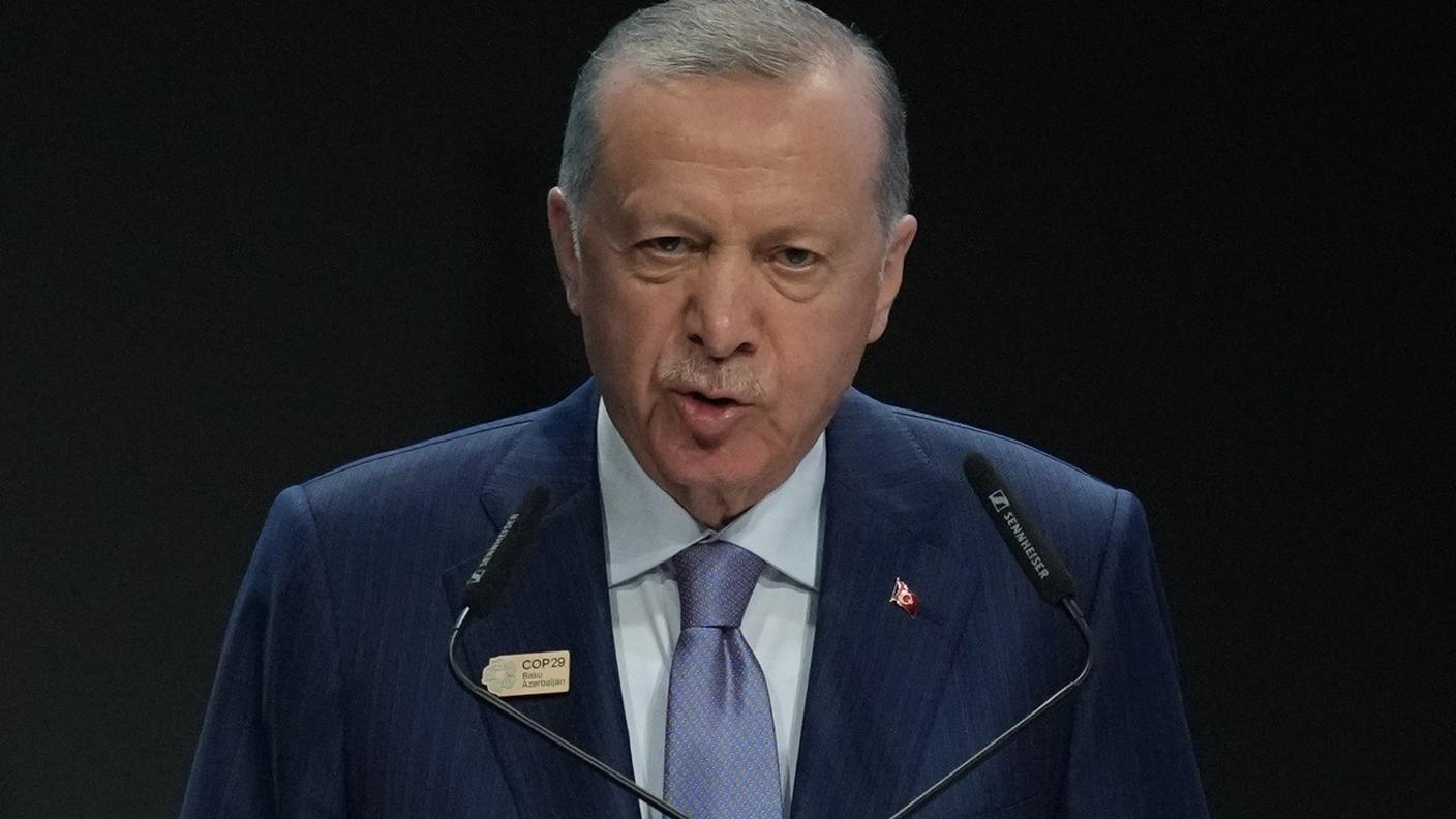 Il presidente turco Recep Tayyip Erdogan