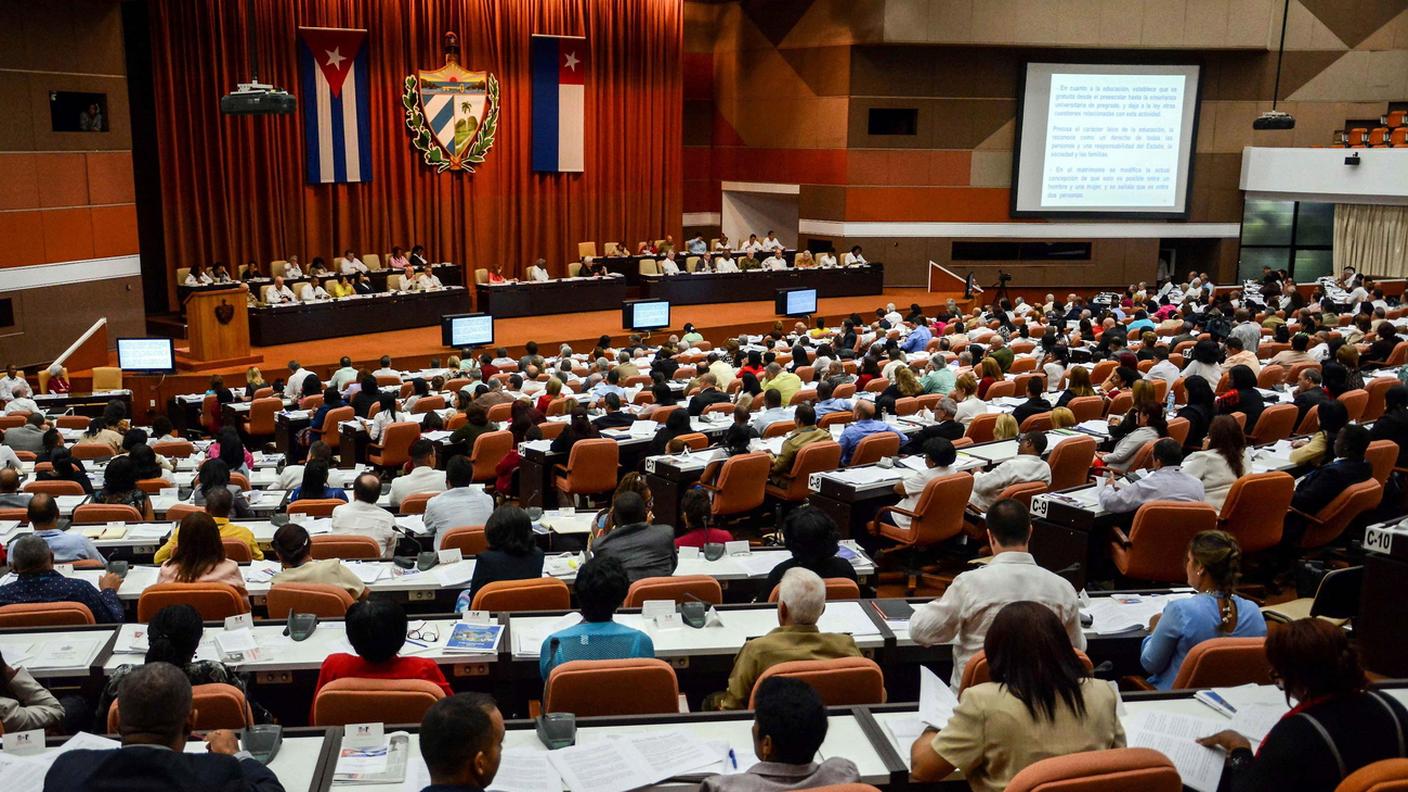 L'assemblea nazionale all'Avana