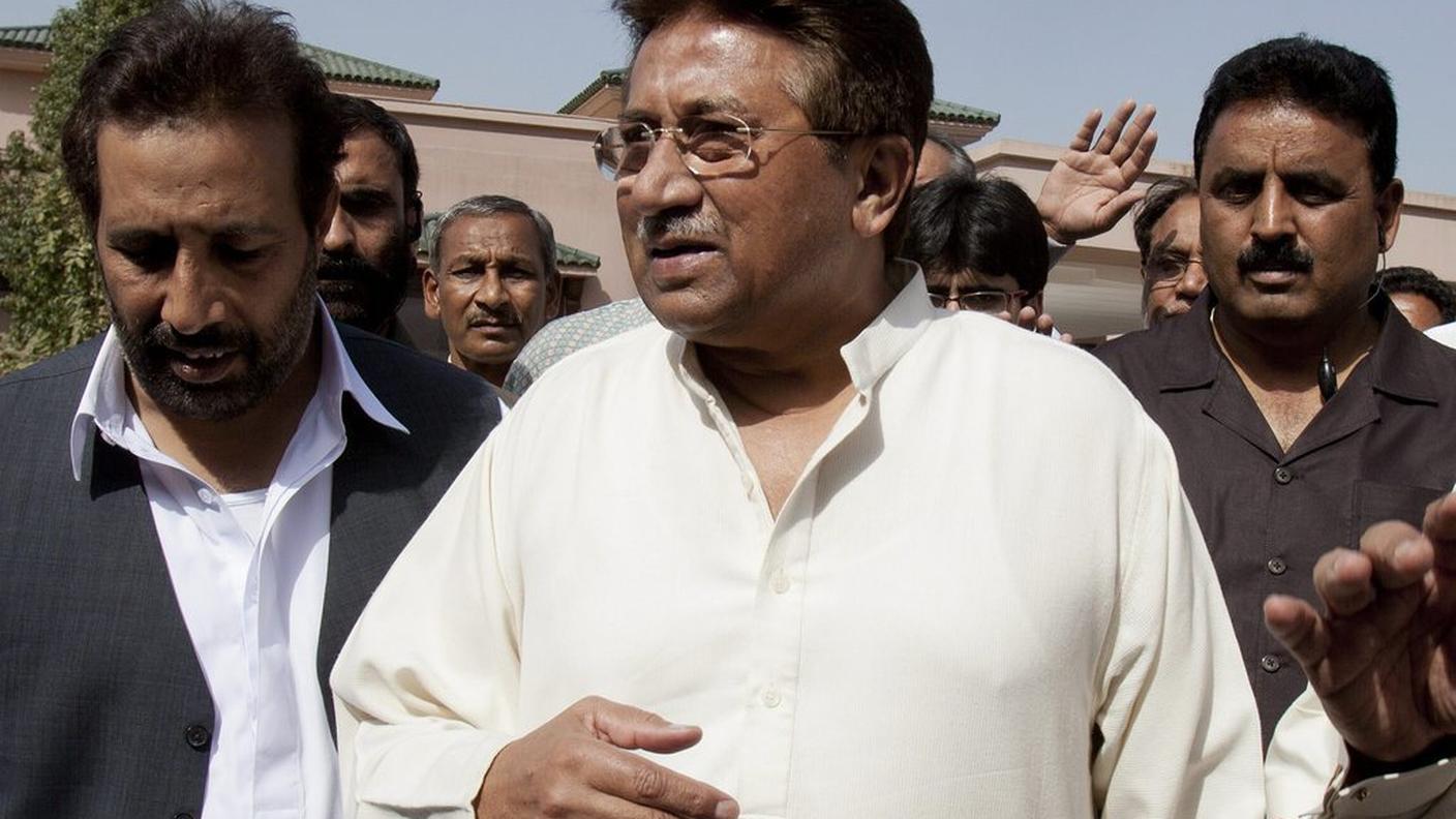 L'ex presidente Musharraf