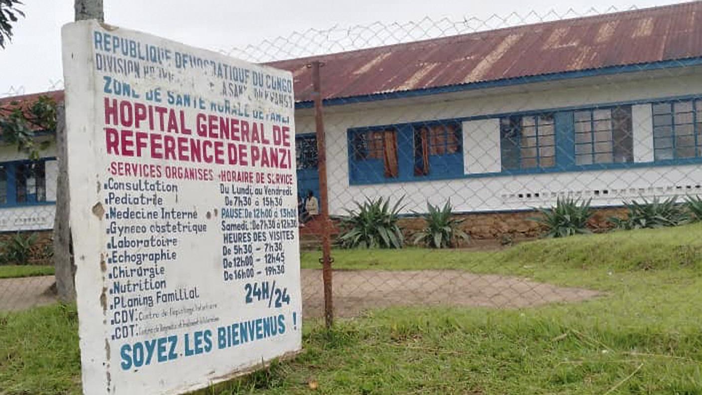 L'ospedale di Panzi, in Congo, dove è stato registrato il focolaio
