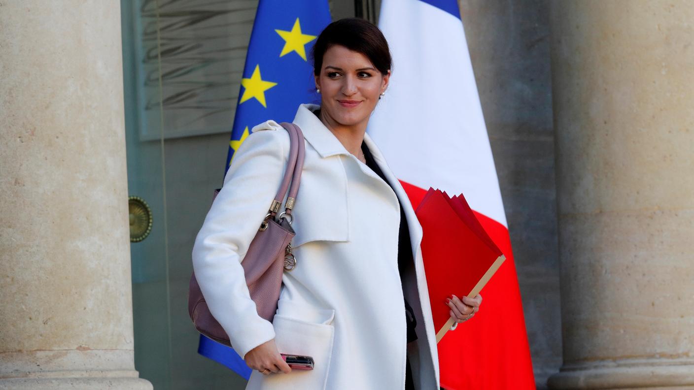 La ministra alla parità uomo-donna Marlène Schiappa è la promotrice della legge