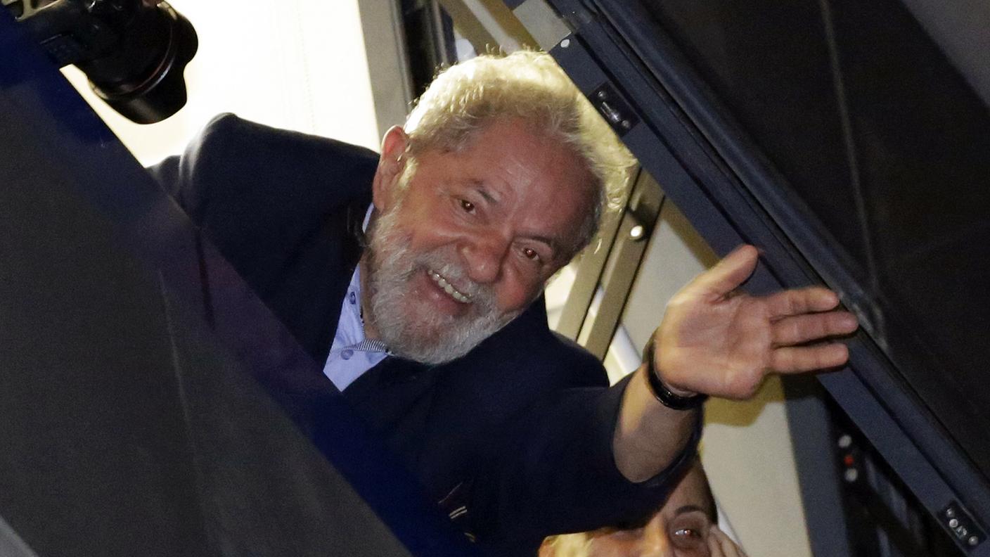L'ex capo di Stato brasiliano Lula