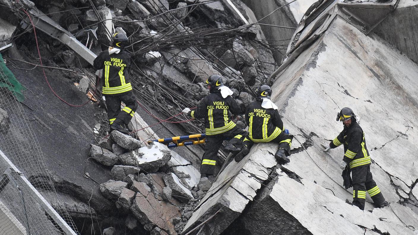 La preoccupazione è anche legata alla stabilità delle grandi sezioni rimaste in piedi
