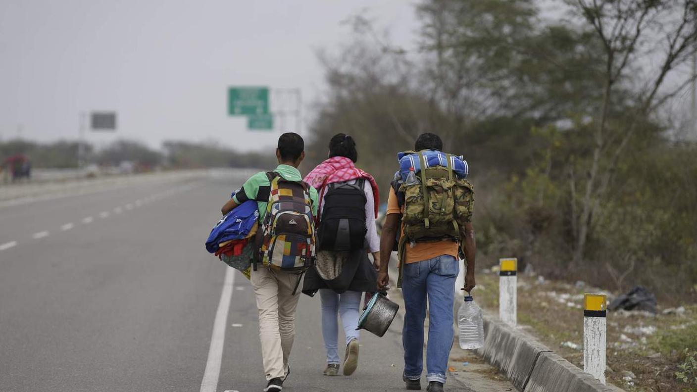 Secondo l'ONU sono 2,3 milioni i venezuelani che hanno lasciato lo Stato