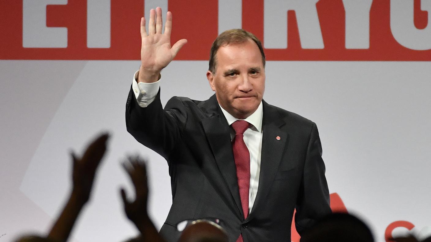 L'attuale premier svedese e leader dei socialdemocratici Lofven