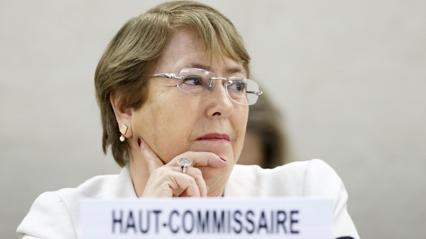Michelle Bachelet ha fatto il suo esordio a Ginevra