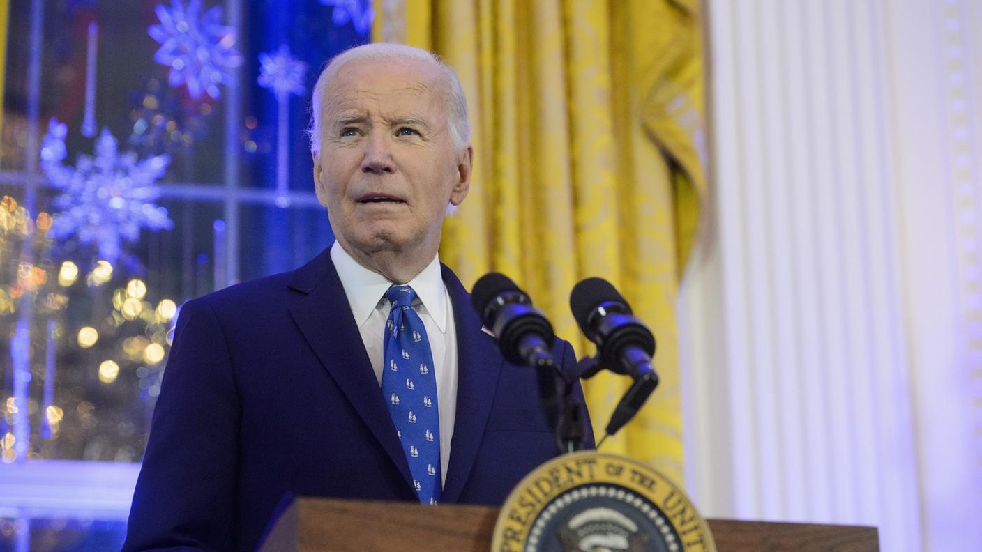 Joe Biden in una fotografia del 16 dicembre