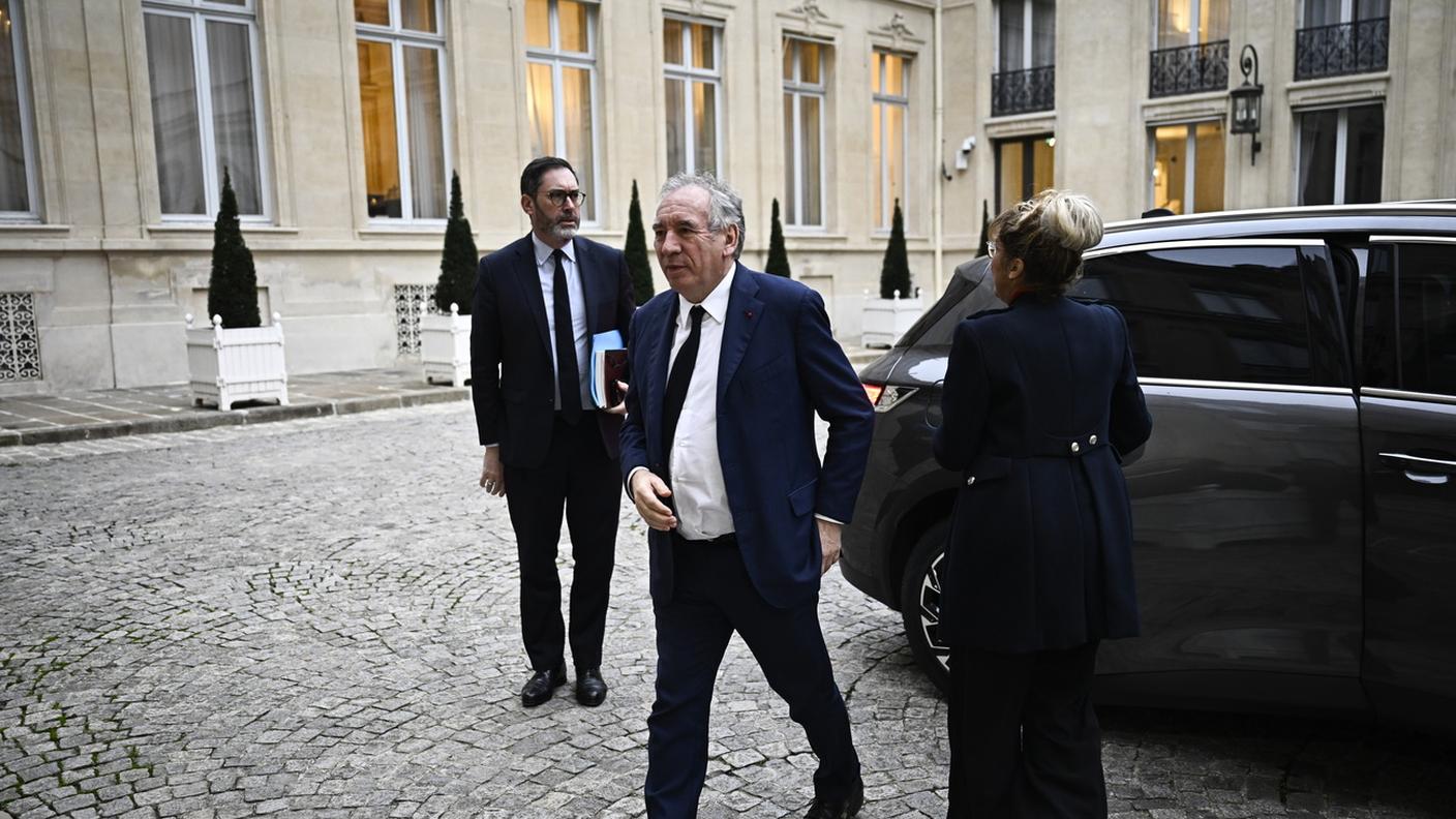  Il primo ministro francese Francois Bayrou