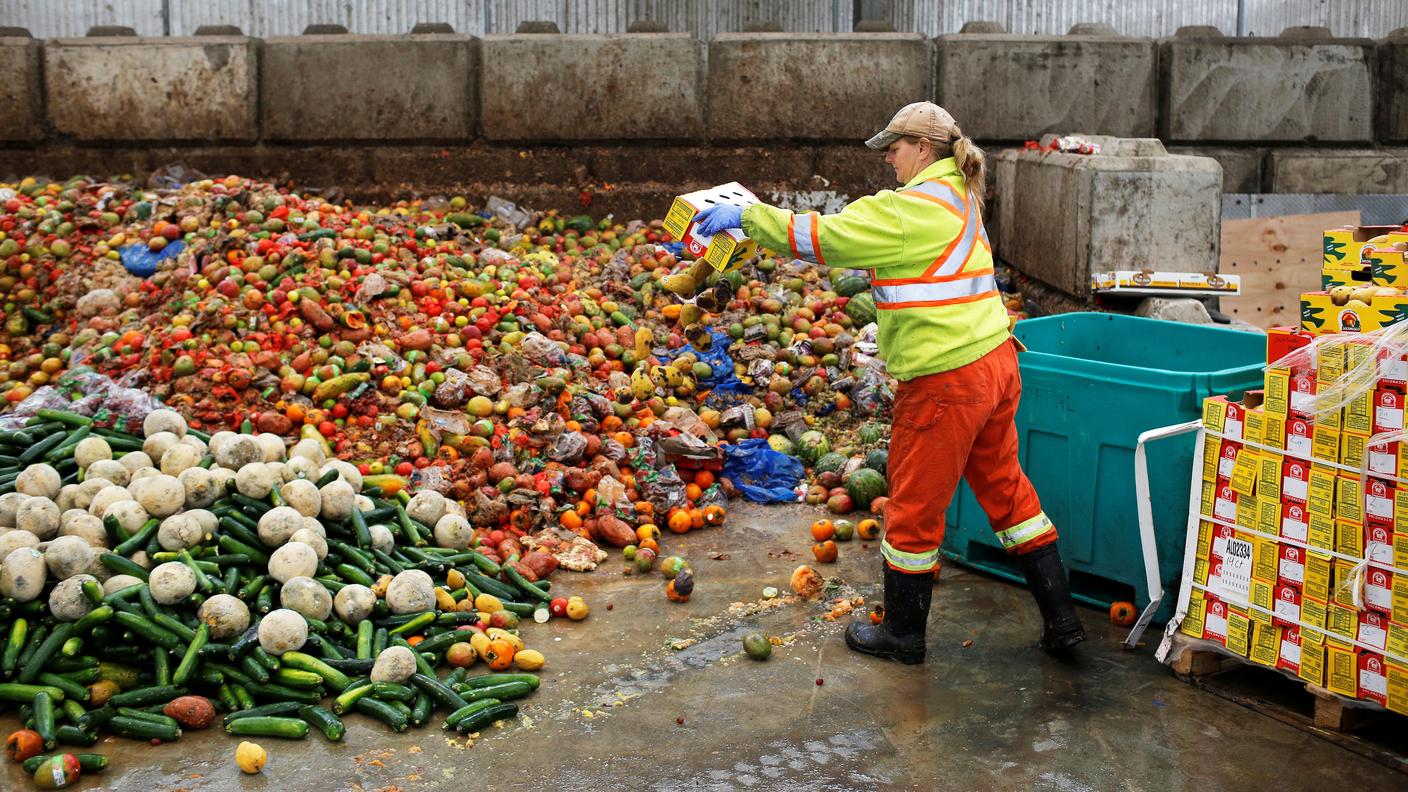 In Svizzera sprecati 300 chili a testa di cibo ogni anno