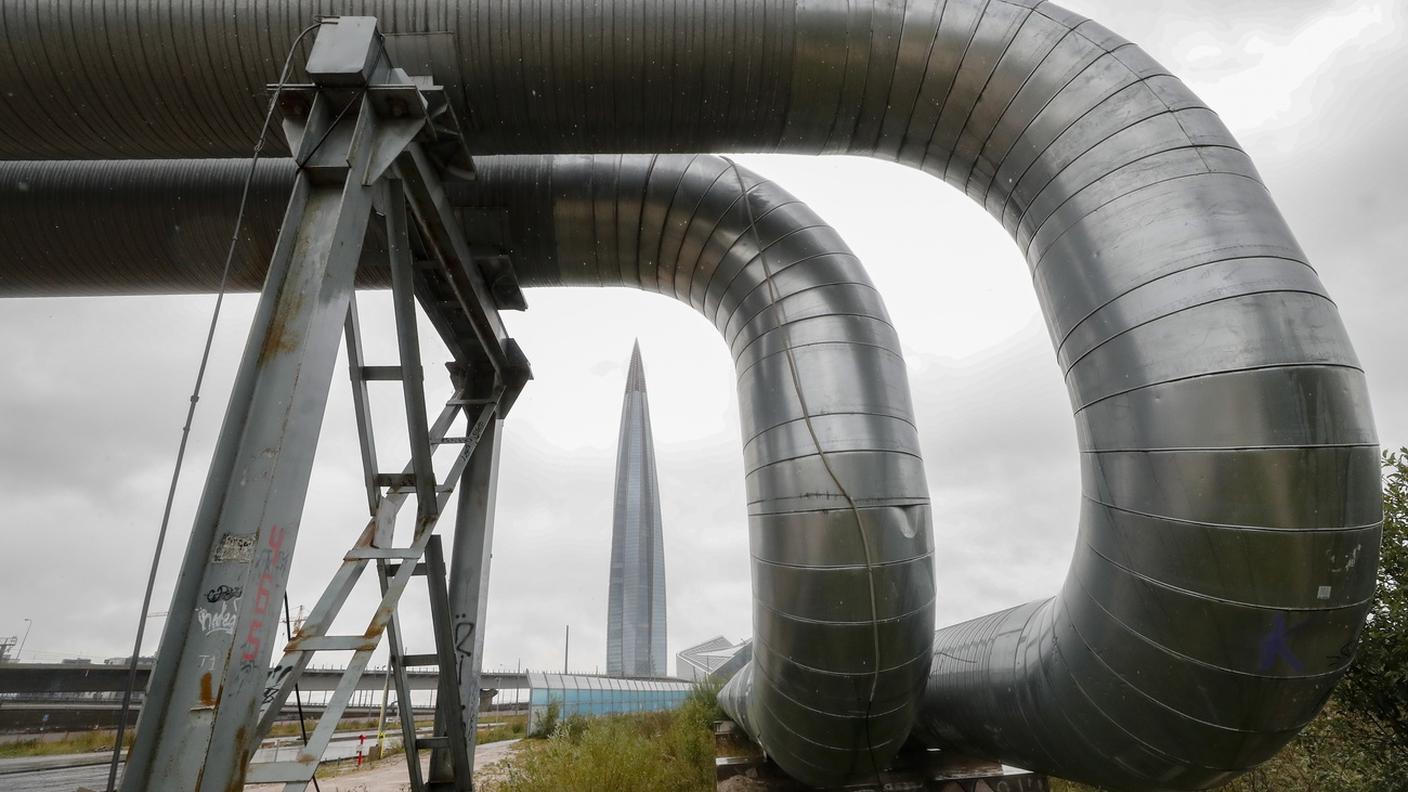 Il quartiere generale di Gazprom a San Pietroburgo