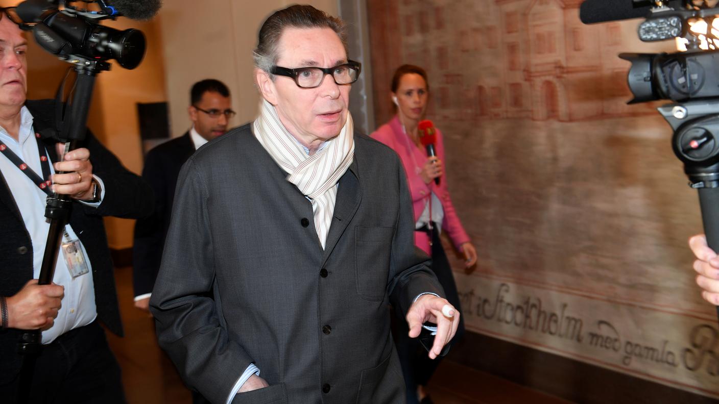 Jean Claude Arnault in un'immagine scattata pochi giorni fa