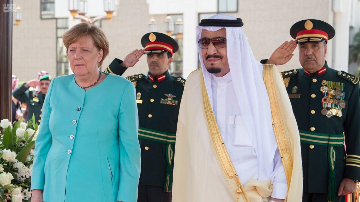 Tensioni crescenti fra i paesi di Angela Merkel e re Salman