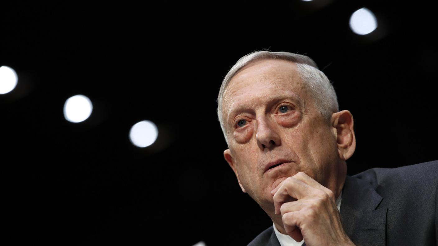 Il ministro della Difesa USA Jim Mattis