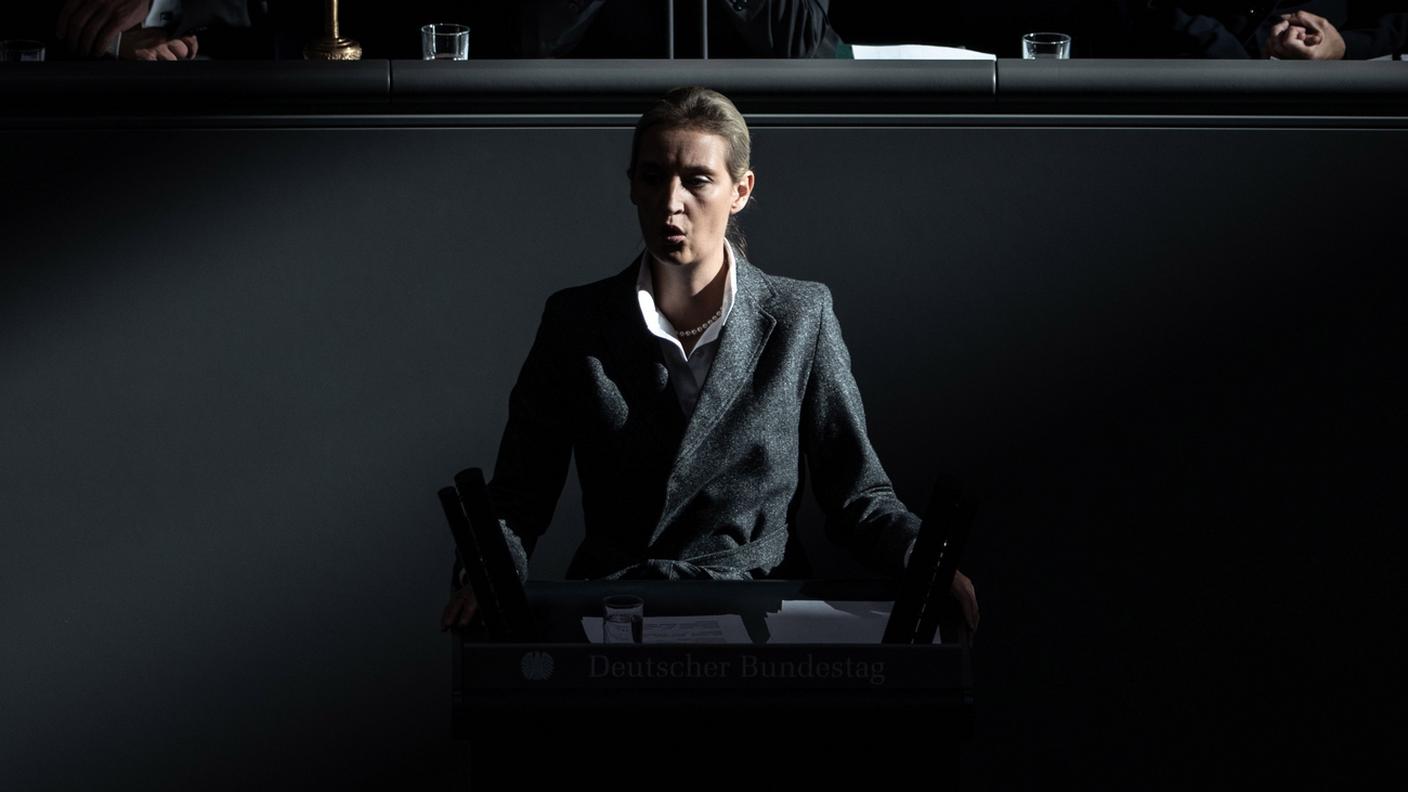 Alice Weidel, una dei leader dell'AFD, rischia di doversi dimettere