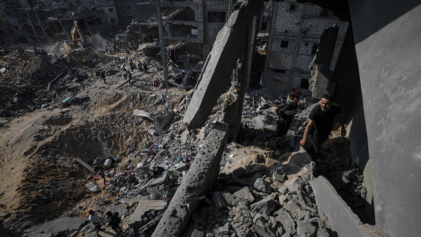 La devastazione di Jabalia 