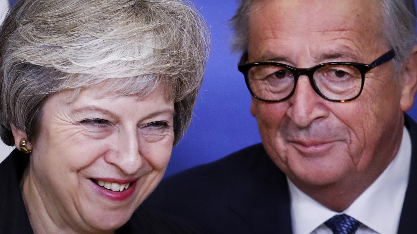 Theresa May, Jean-Claude Juncker