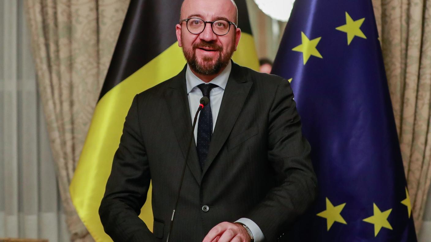 Il primo ministro Charles Michel
