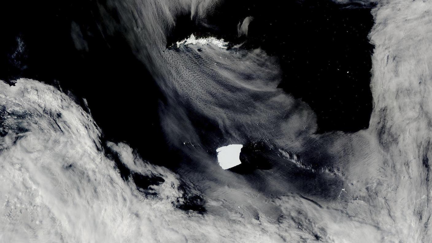 L'iceberg A23a fotografato dalla NASA