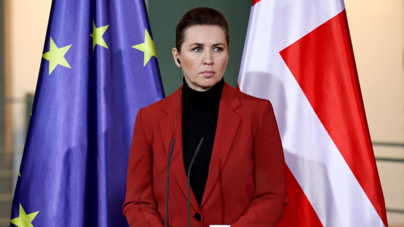 La prima ministra danese Mette Frederiksen