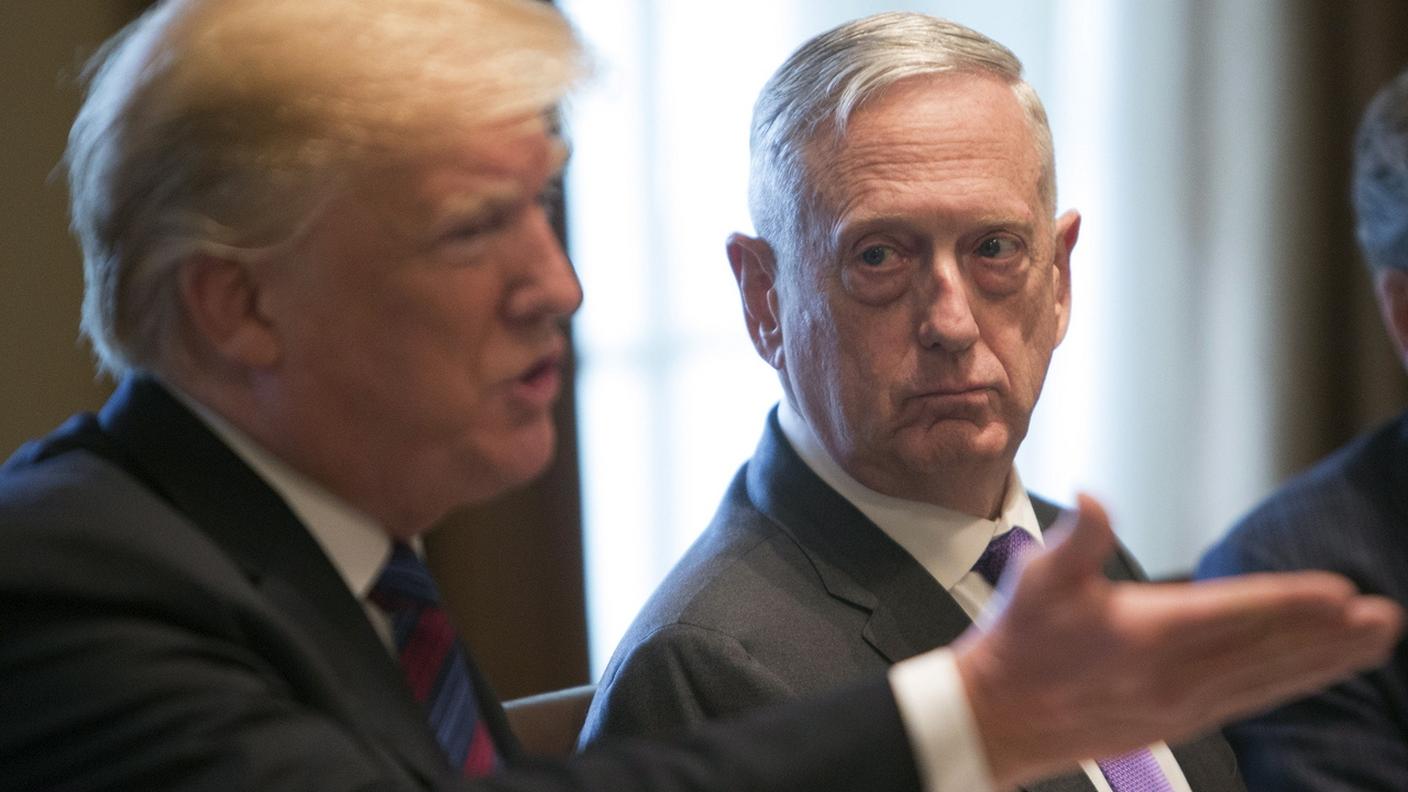 James Mattis e Donald Trump