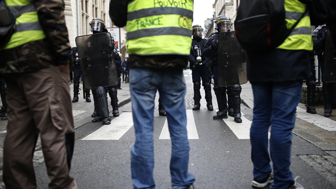 I gilet gialli a Parigi per il nono sabato consecutivo