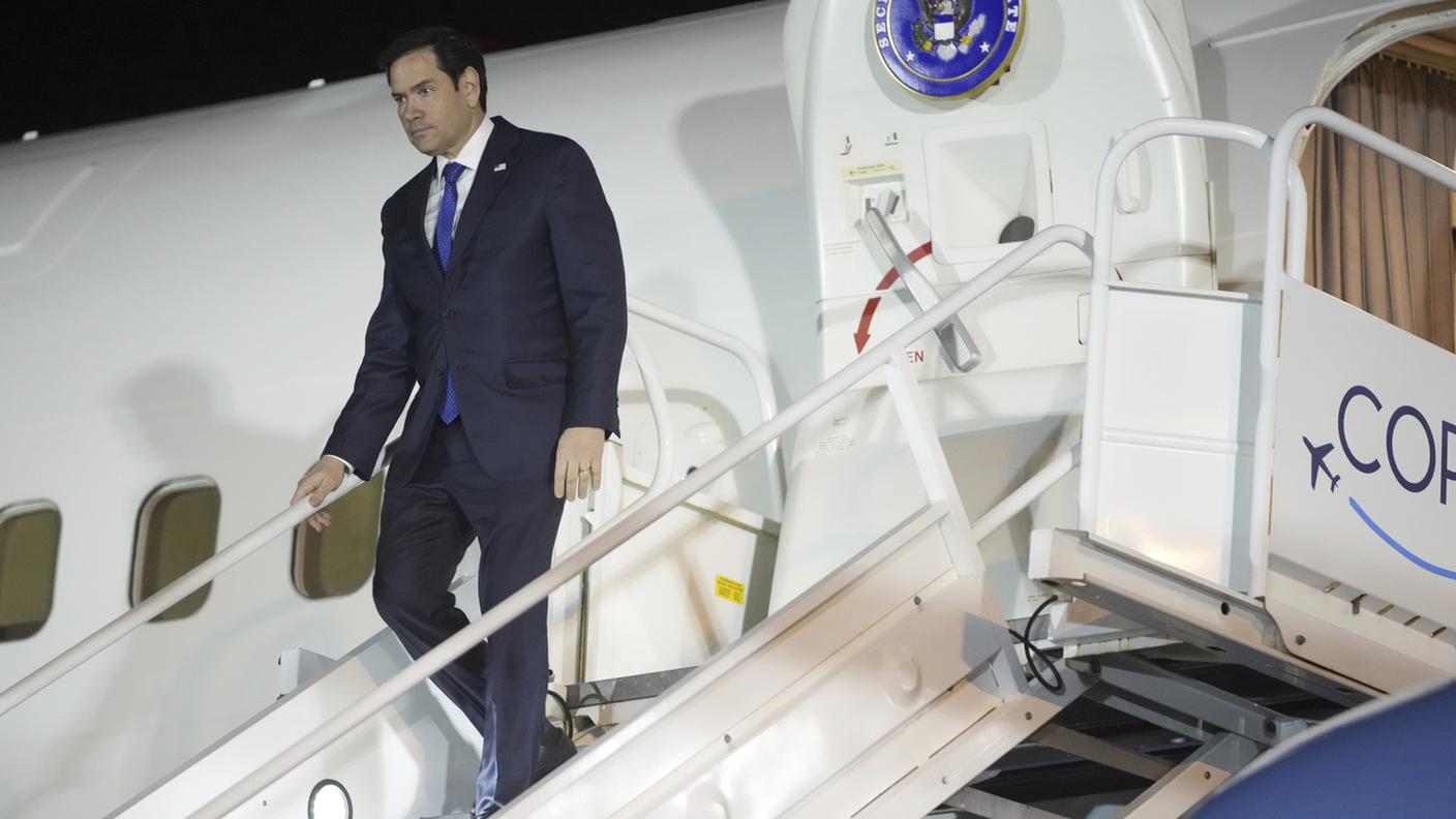 Marco Rubio arriva a Panama
