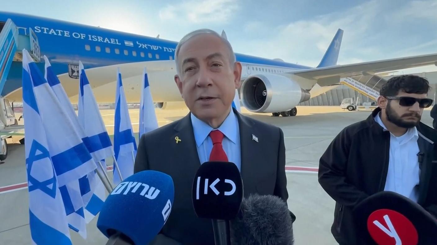 Il premier israeliano è volato negli Stati Uniti