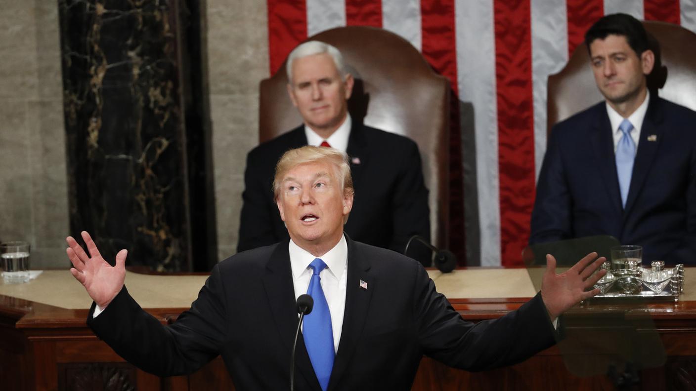 Il presidente degli Stati Uniti, Donald Trump