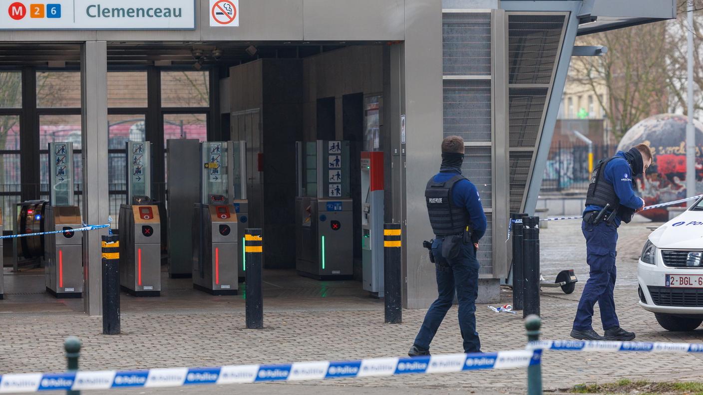 La polizia sul luogo di una delle sparatorie