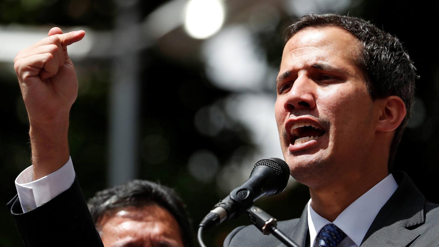 Juan Guaidò, il presidente dell'Assemblea nazionale venezuelana