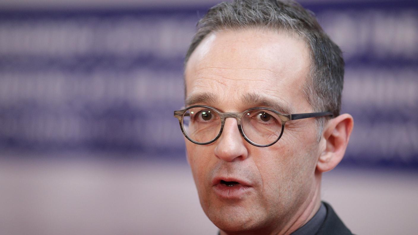 Il ministro Heiko Maas, a capo della diplomazia tedesca