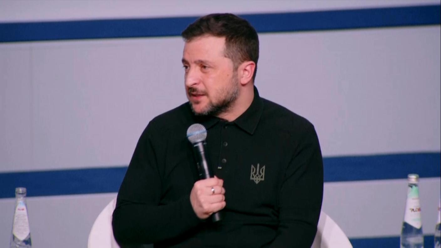 Zelensky alla conferenza di Monaco