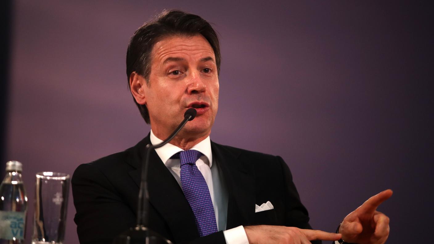 Il premier italiano Giuseppe Conte