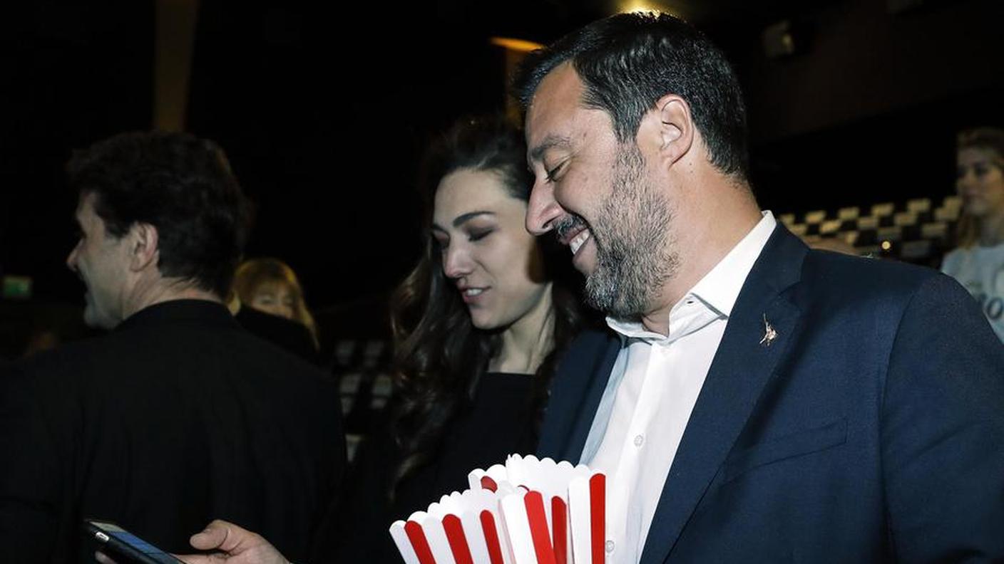 Salvini e Verdini al cinema