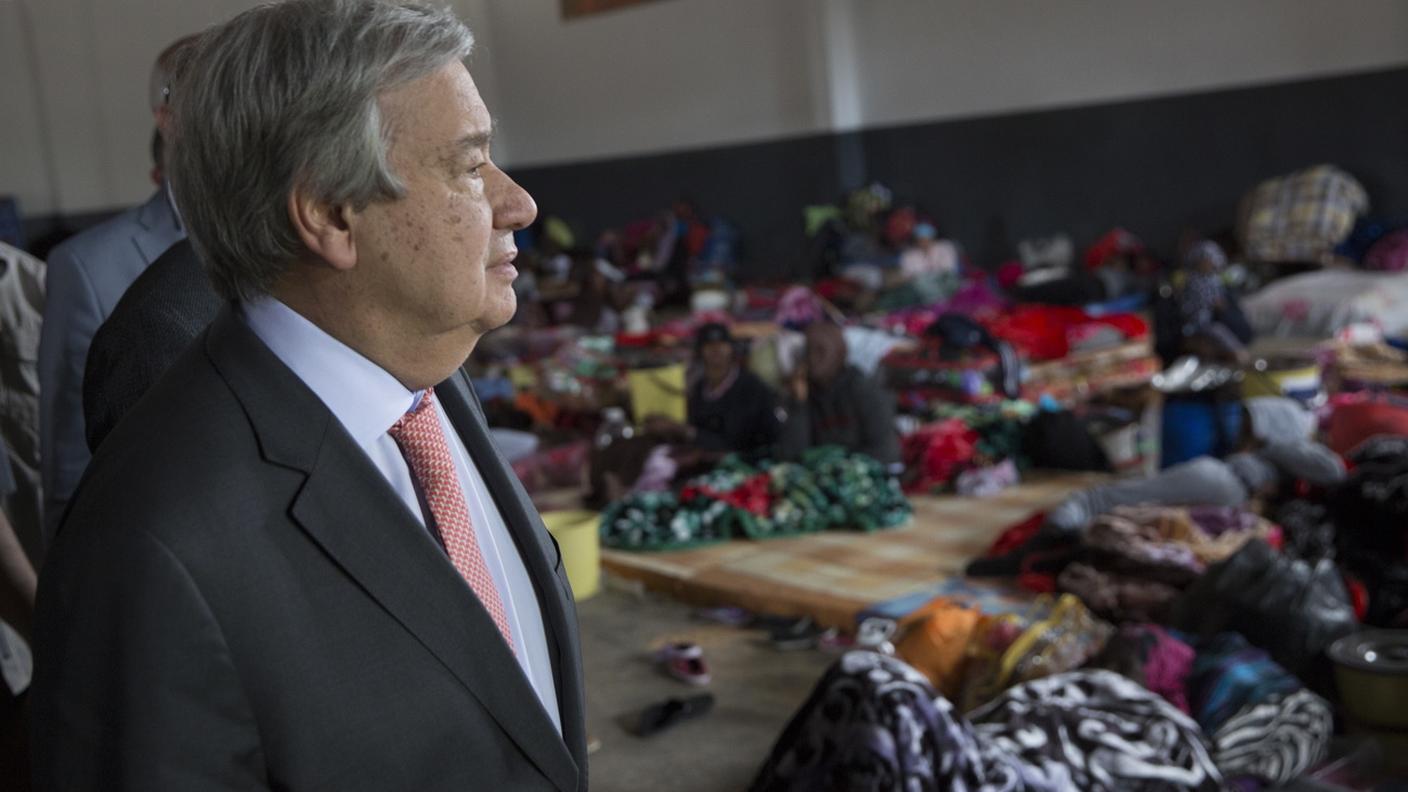 Antonio Guterres "inquieto"