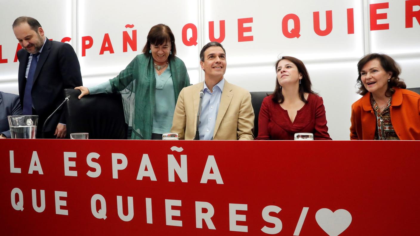 Il segretario generale del PSOE, Pedro Sanchez