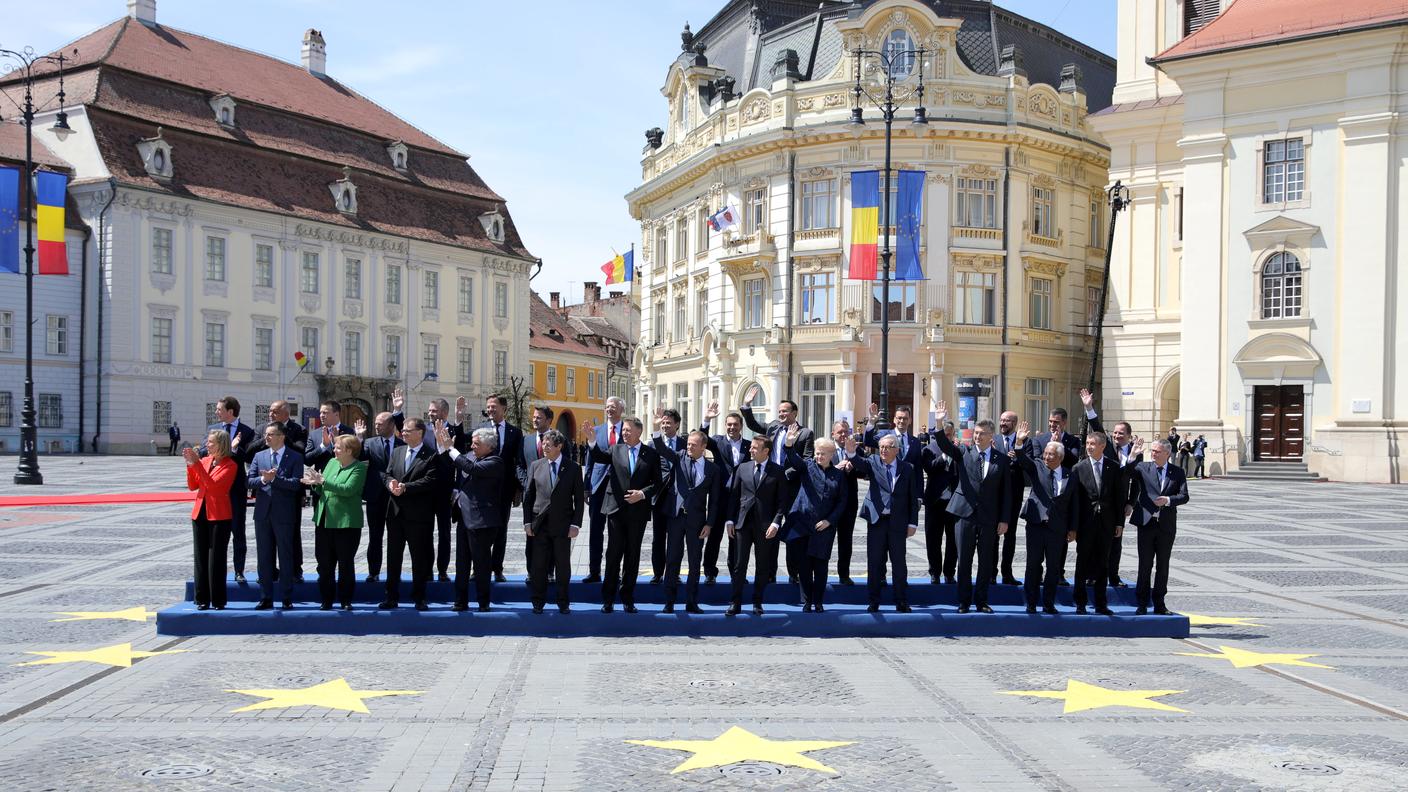 I leader dell'Unione Europea si sono riuniti in Romania